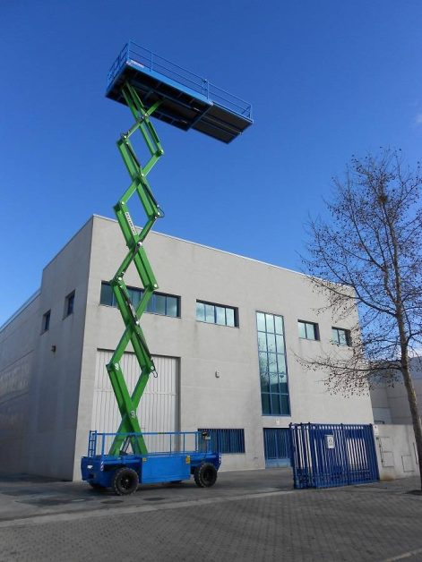 Hollandlift B165EL25 - Škarjaste dvižne ploščadi