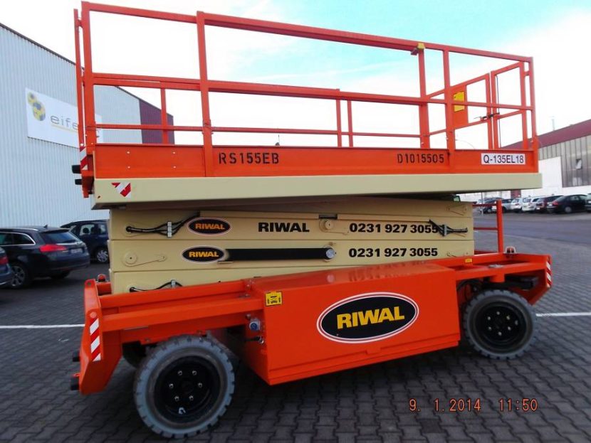 Hollandlift Q135EL18 - Nacelle ciseaux