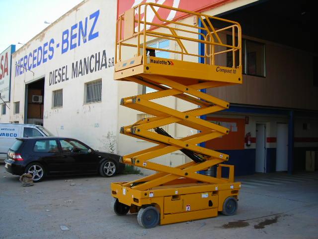 Haulotte C10 - Plataforma de tijera