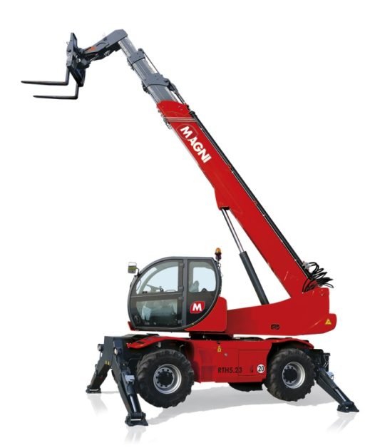 Magni RTH5.23 - Telehandler rotating