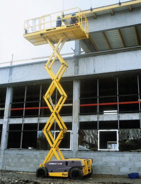 Haulotte C10DX - Scherenarbeitsbühne